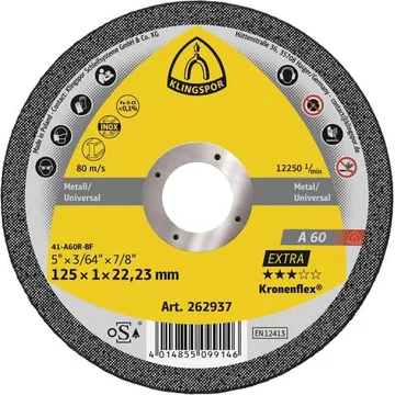 Disco Corte A60extra 115X1X22 C.plano