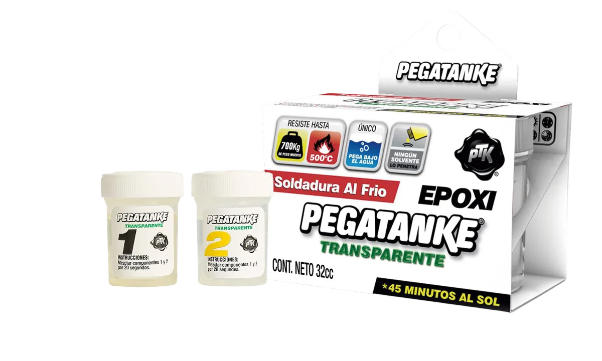 Adhesivo Pegatanke Transparente