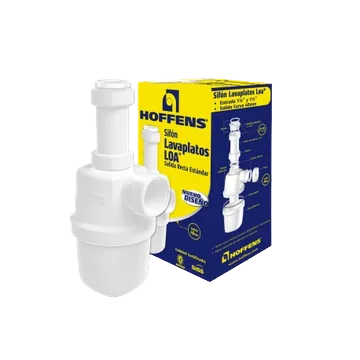 Sifón Regio 1 1/4" Salida Recta Estándar Lavatorio