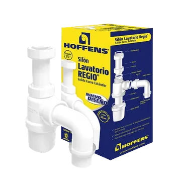 Sifón Regio 1 1/4" Salida Curva Estándar Lavatorio
