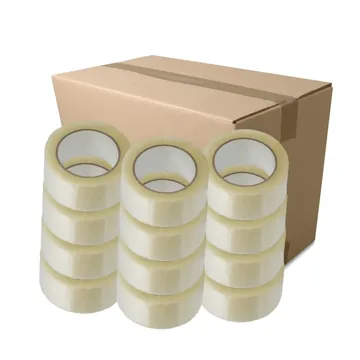 Cinta de Embalaje Transparente 48X100 Mts Caja 54 Unidades