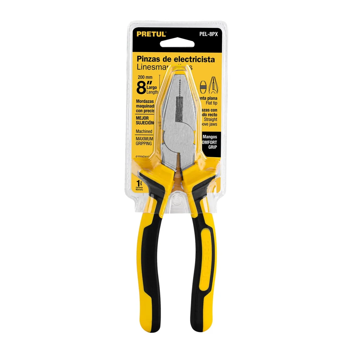 Alicate Universal 8" Pretul