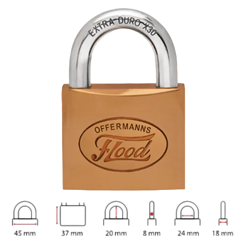 Candado "flood" MOD. X-30 (*)