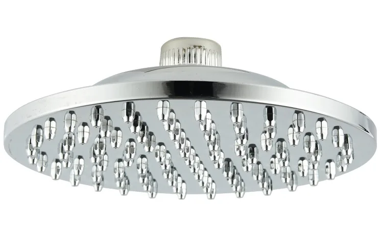 Plato Ducha Redondo Abs 8 Pulgada